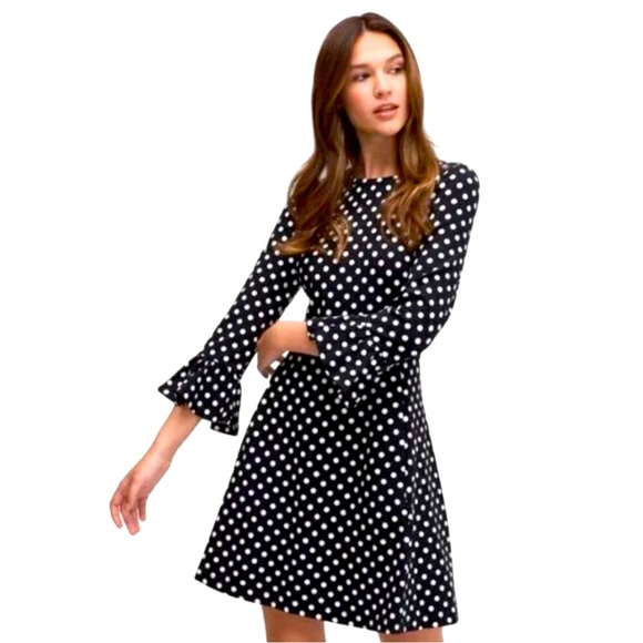 Kate Spade ♠️ - stretch polka dot dress - Picture 1 of 5